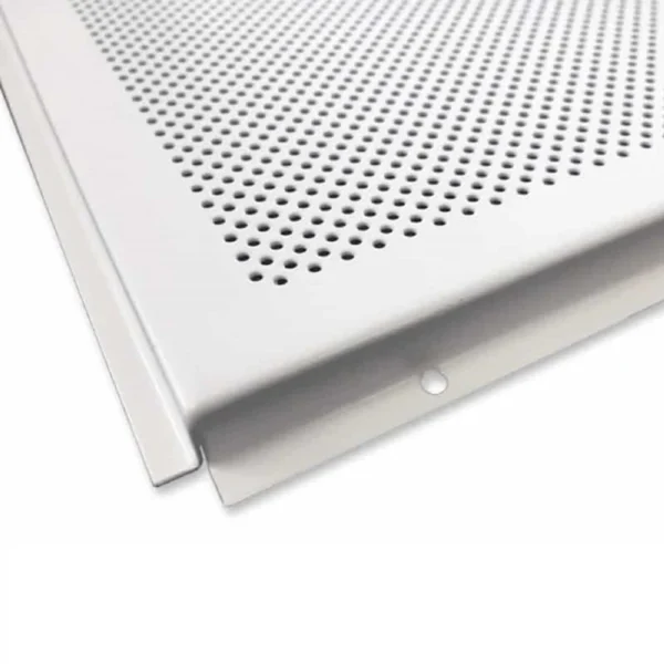 ALUMINIUM CEILING TILE 60 X 60 PERFORATED LAY IN